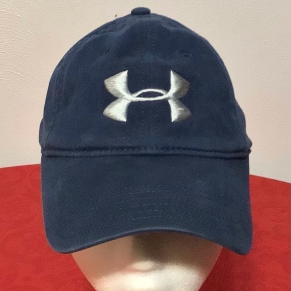 under Armour Mens Adult Flexfit Hat Cap Blue M/L - Picture 3 of 8